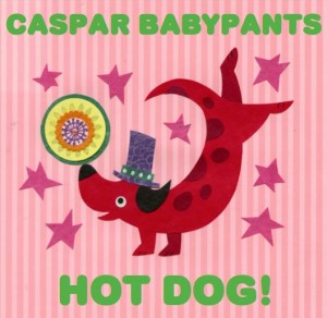 caspar babypants hot dog album cover
