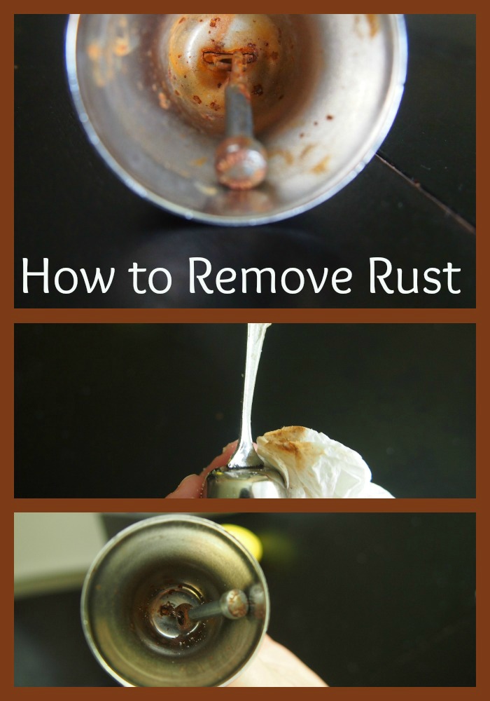 how to remove rust