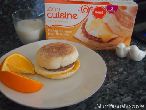 #wowthatsgood lean cuisine turkey sausage english muffin